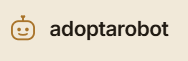 Logo Adoptarobot